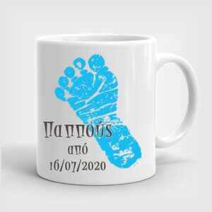 Λευκή πορσελάνινη κούπα