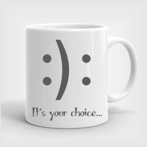 Λευκή πορσελάνινη κούπα