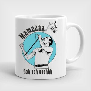 Λευκή πορσελάνινη κούπα