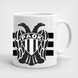 Λευκή πορσελάνινη κούπα