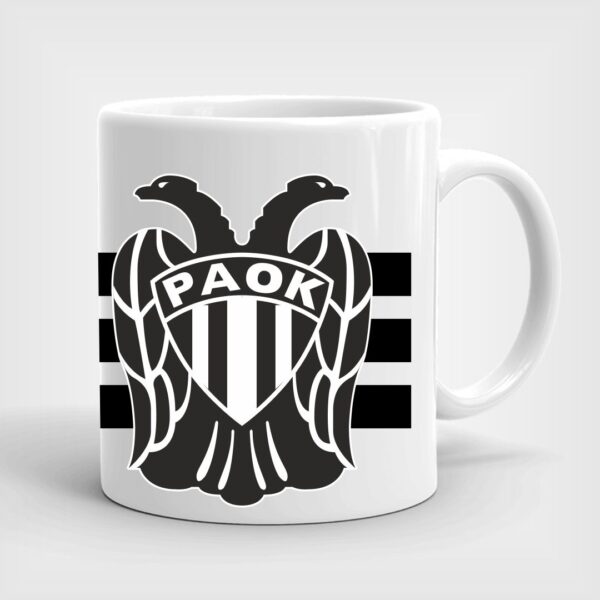 Λευκή πορσελάνινη κούπα