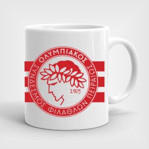 Λευκή πορσελάνινη κούπα