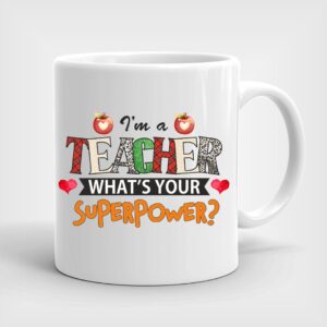 Λευκή πορσελάνινη κούπα