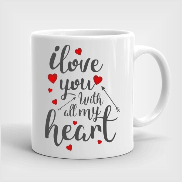 Λευκή πορσελάνινη κούπα