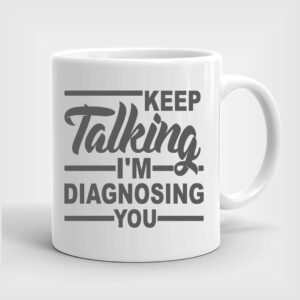 Λευκή πορσελάνινη κούπα