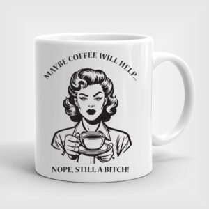 Λευκή πορσελάνινη κούπα