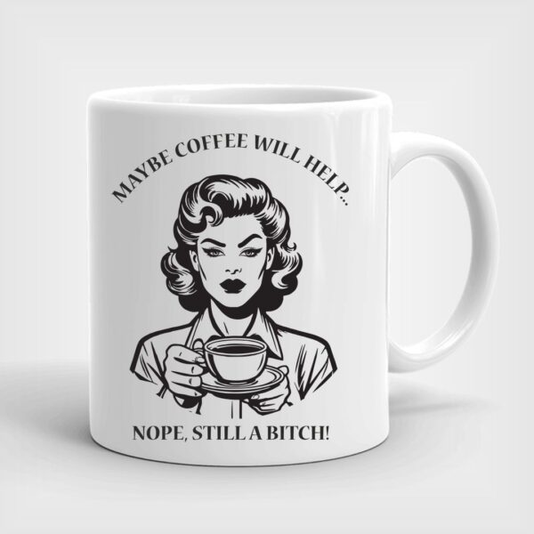 Λευκή πορσελάνινη κούπα