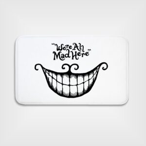 Πατάκι Εισόδου Λευκό με Εκτύπωση