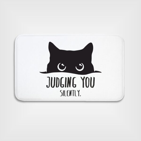 Πατάκι Εισόδου Λευκό με Εκτύπωση